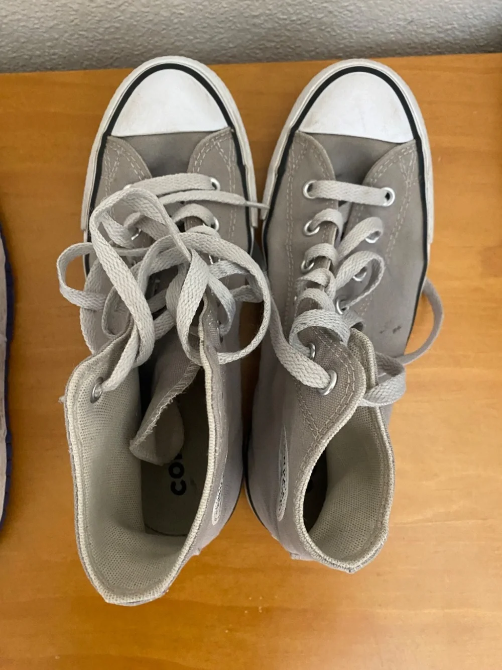 Gray Converse High Tops Chuck Taylor